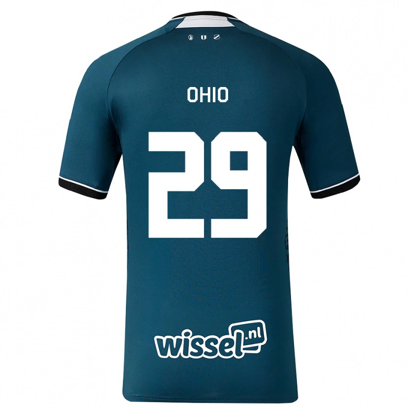 Danxen Kinderen Noah Ohio #29 Donkerleigrijs Wit Uitshirt Uittenue 2026/27 T-Shirt België