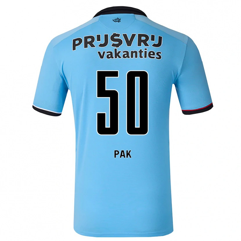 Danxen Kinderen Sam Pak #50 Diephemelsblauw Zwart Rood Uitshirt Uittenue 2026/27 T-Shirt België