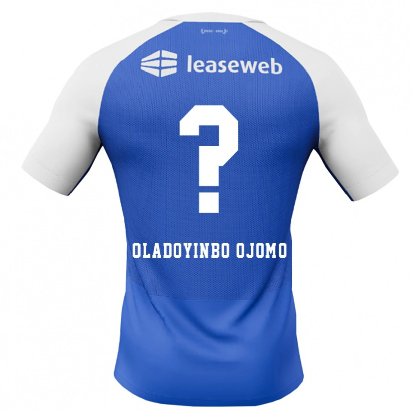Danxen Kinderen Jeremiah Oladoyinbo Ojomo #0 Hemelsblauw Rood Wit Uitshirt Uittenue 2026/27 T-Shirt België