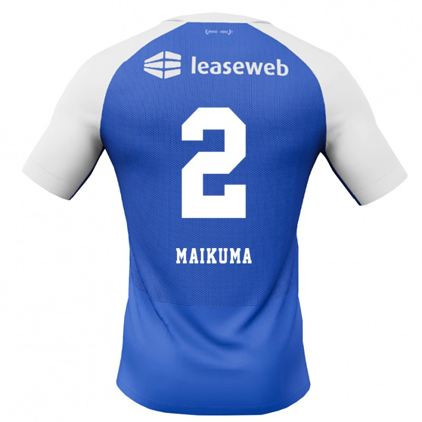 Danxen Kinderen Seiya Maikuma #2 Hemelsblauw Rood Wit Uitshirt Uittenue 2026/27 T-Shirt België