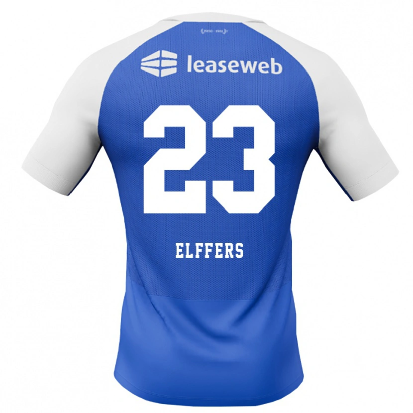 Danxen Kinderen Timme Elffers #23 Hemelsblauw Rood Wit Uitshirt Uittenue 2026/27 T-Shirt België