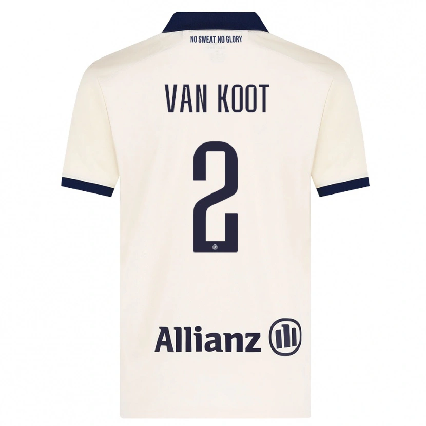 Danxen Kinderen Moïsa Van Koot #2 Beige Zwart Uitshirt Uittenue 2026/27 T-Shirt België