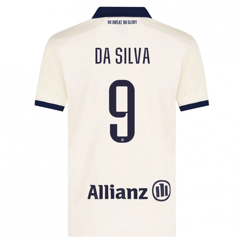 Danxen Kinderen Jessi Da Silva #9 Beige Zwart Uitshirt Uittenue 2026/27 T-Shirt België