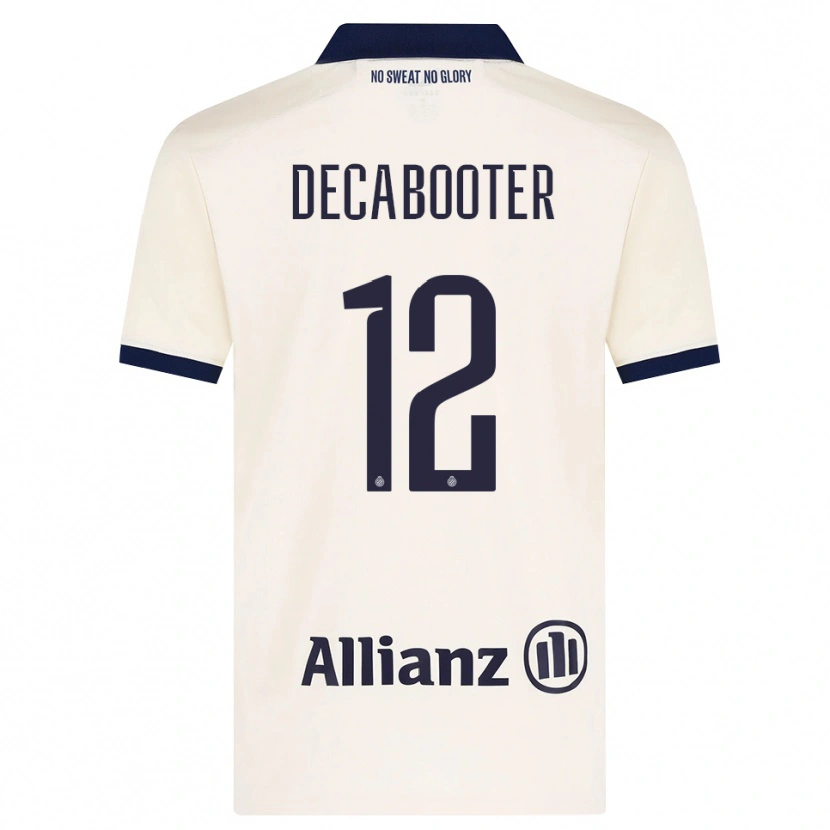 Danxen Kinderen Marith Decabooter #12 Beige Zwart Uitshirt Uittenue 2026/27 T-Shirt België