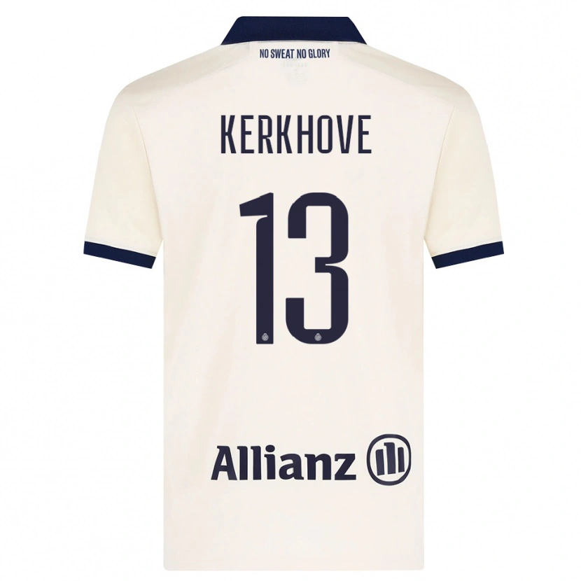 Danxen Kinderen Angel Kerkhove #13 Beige Zwart Uitshirt Uittenue 2026/27 T-Shirt België