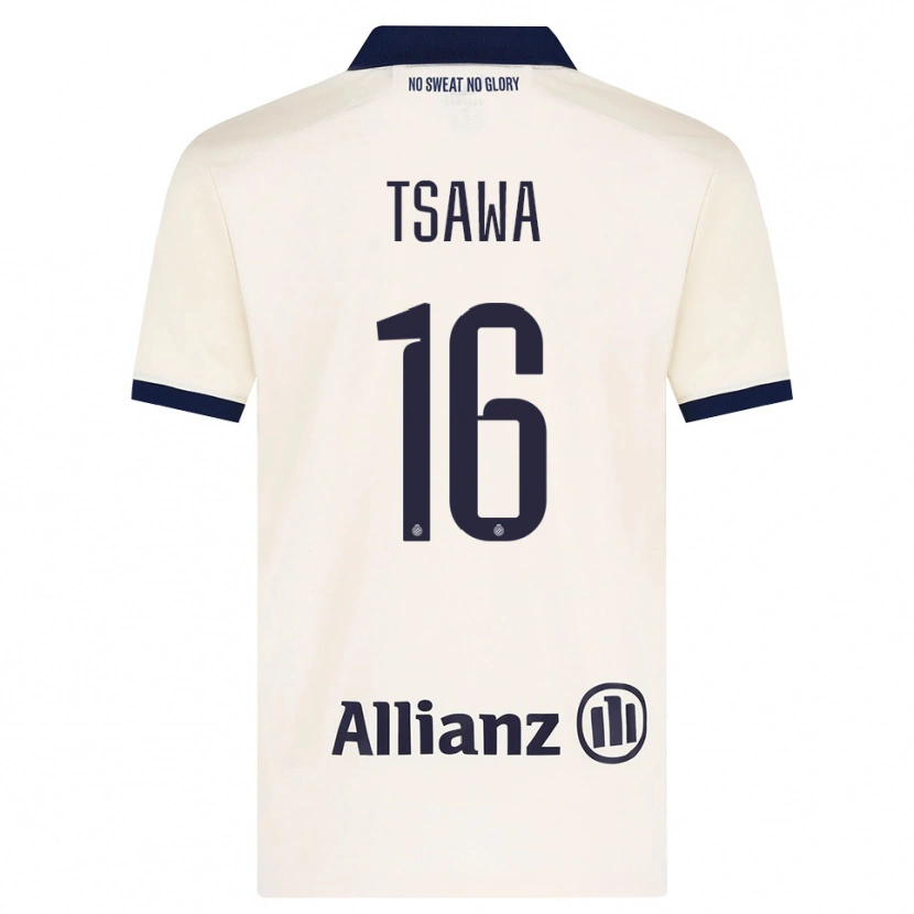 Danxen Kinderen Cheveyo Tsawa #16 Beige Zwart Uitshirt Uittenue 2026/27 T-Shirt België