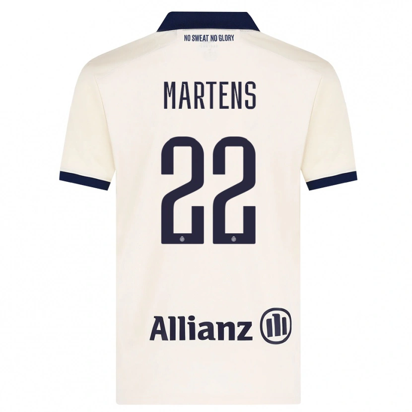 Danxen Kinderen Quinze Martens #22 Beige Zwart Uitshirt Uittenue 2026/27 T-Shirt België