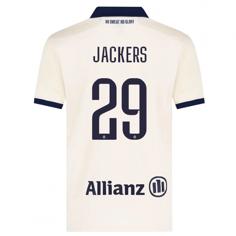 Danxen Kinderen Nordin Jackers #29 Beige Zwart Uitshirt Uittenue 2026/27 T-Shirt België