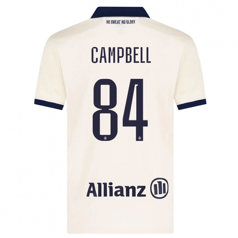 Danxen Kinderen Shandre Campbell #84 Beige Zwart Uitshirt Uittenue 2026/27 T-Shirt België