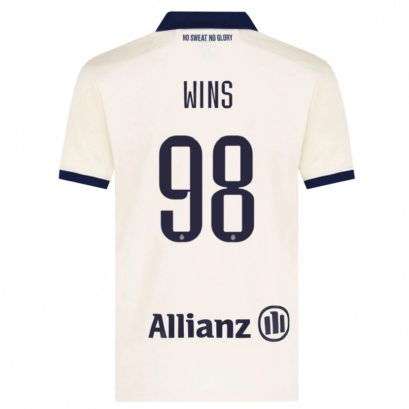 Danxen Kinderen Axl Wins #98 Beige Zwart Uitshirt Uittenue 2026/27 T-Shirt België