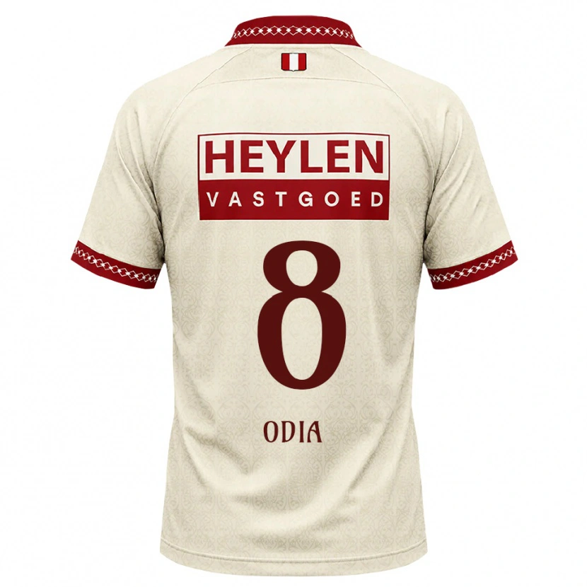 Danxen Kinderen Dre Odia #8 Beige Rood Uitshirt Uittenue 2026/27 T-Shirt België