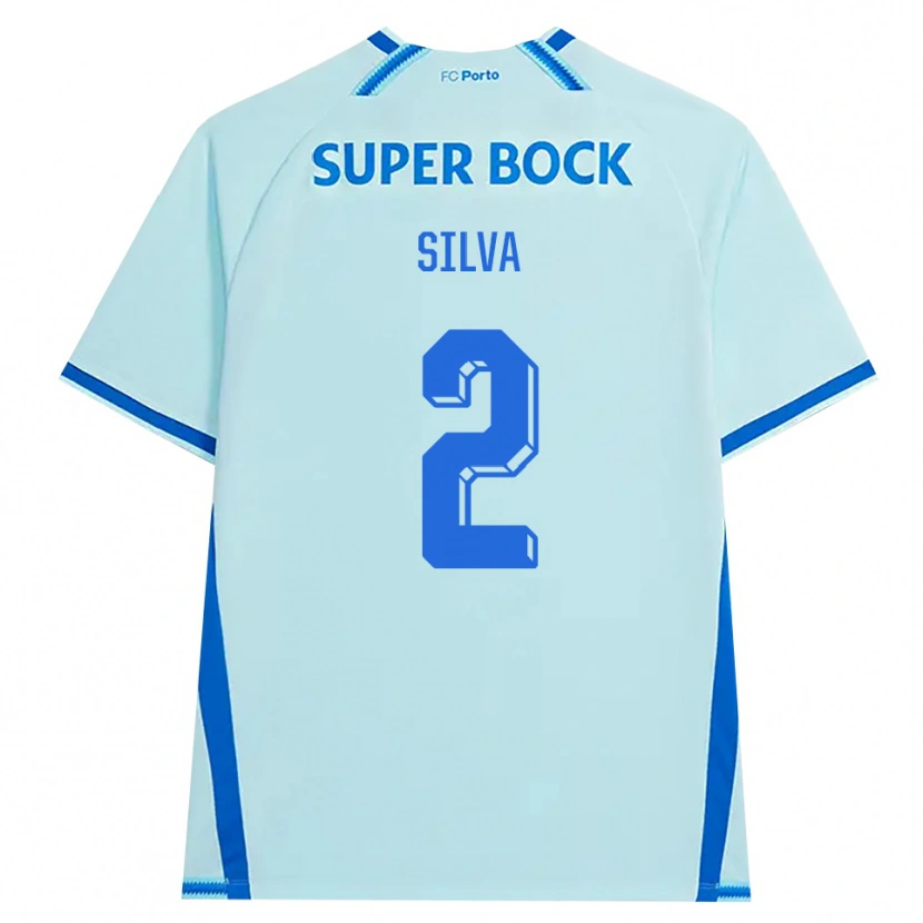 Danxen Kinderen Marco Silva #2 Licht Hemelsblauw Blauw Thuisshirt Derde Tenue 2026/27 T-Shirt België