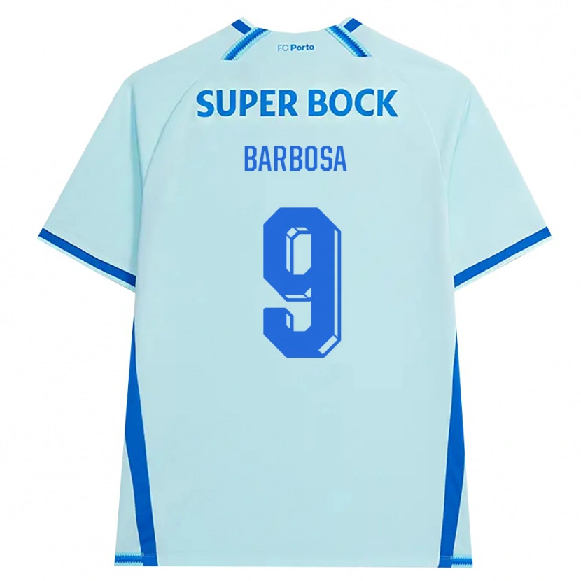 Danxen Kinderen Rodrigo Barbosa #9 Licht Hemelsblauw Blauw Thuisshirt Derde Tenue 2026/27 T-Shirt België