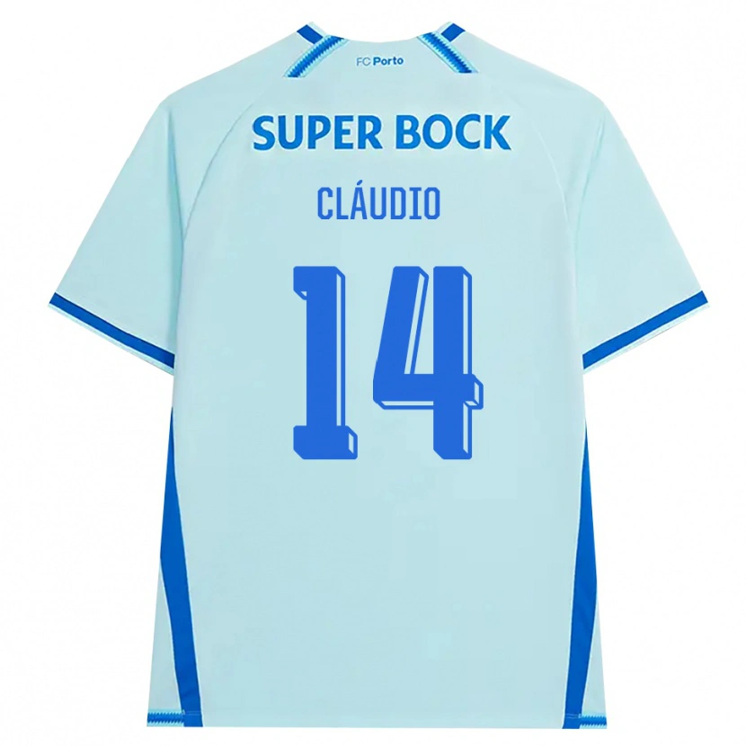 Danxen Kinderen Cláudio Ramos #14 Licht Hemelsblauw Blauw Thuisshirt Derde Tenue 2026/27 T-Shirt België