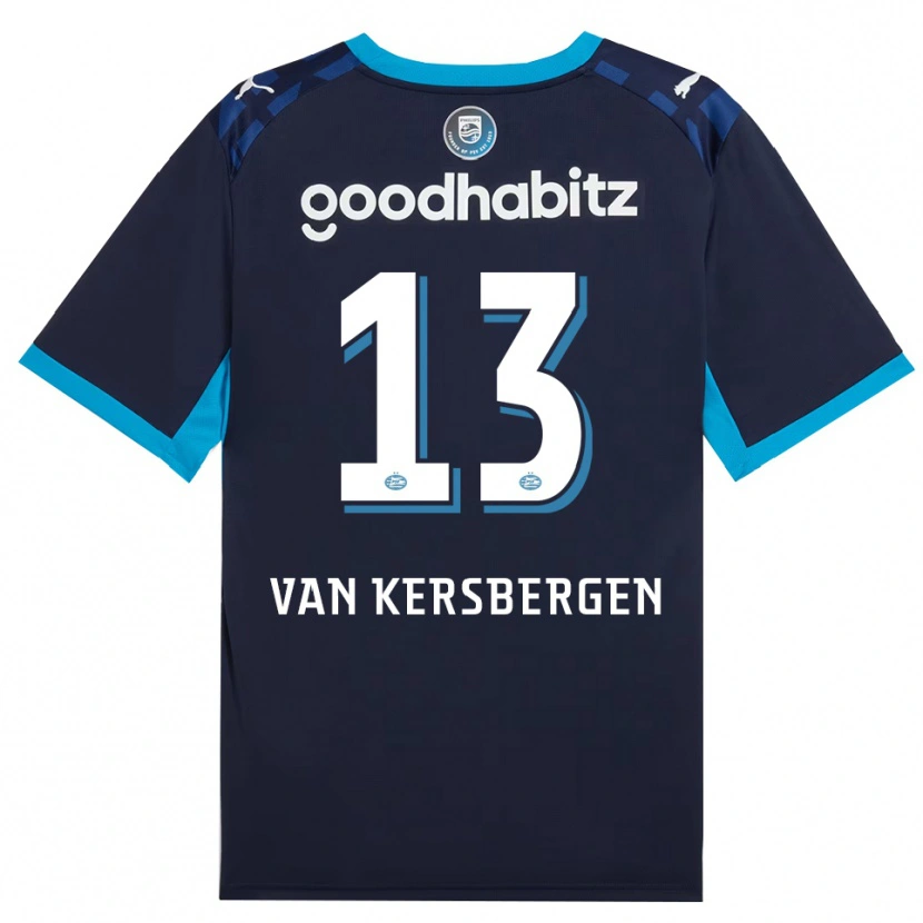 Danxen Kinderen Sander Van Kersbergen #13 Hemelsblauw Koninklijkblauw Thuisshirt Derde Tenue 2026/27 T-Shirt België
