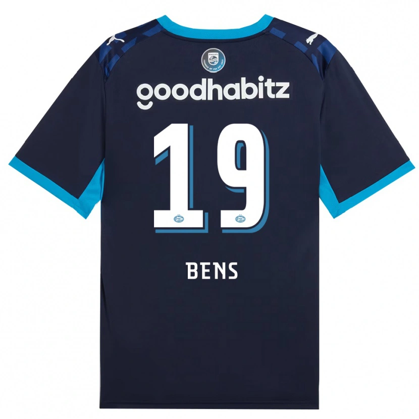 Danxen Kinderen Teun Bens #19 Hemelsblauw Koninklijkblauw Thuisshirt Derde Tenue 2026/27 T-Shirt België
