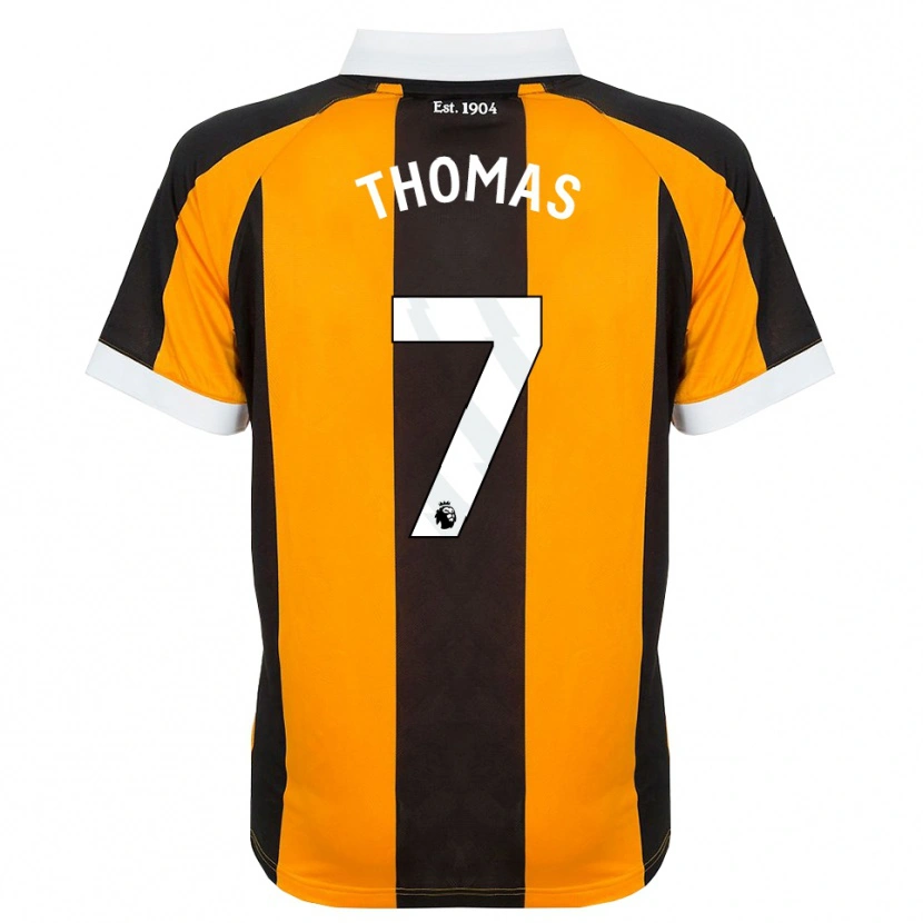 Danxen Kinderen Sorba Thomas #7 Oranje Zwart Wit Thuisshirt Thuistenue 2026/27 T-Shirt België