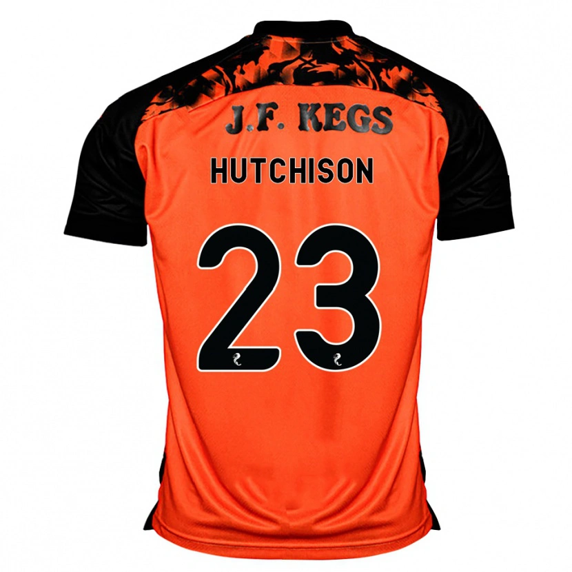 Danxen Heren Daisy Hutchison #23 Oranje Zwart Wit Thuisshirt Thuistenue 2026/27 T-Shirt België