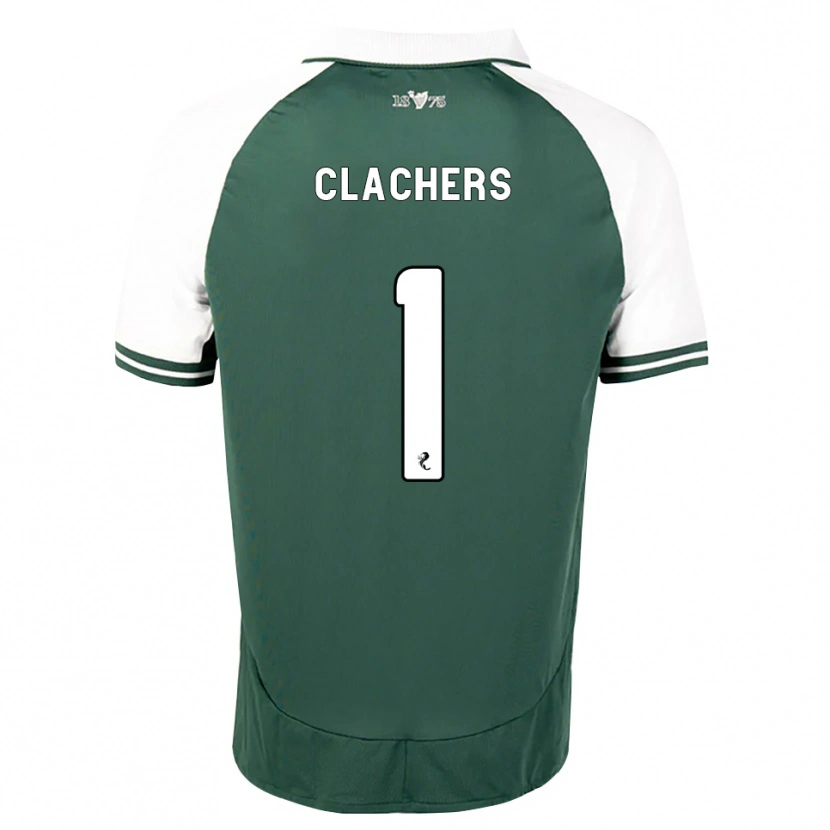 Danxen Heren Erin Clachers #1 Zeegroen Wit Thuisshirt Thuistenue 2026/27 T-Shirt België