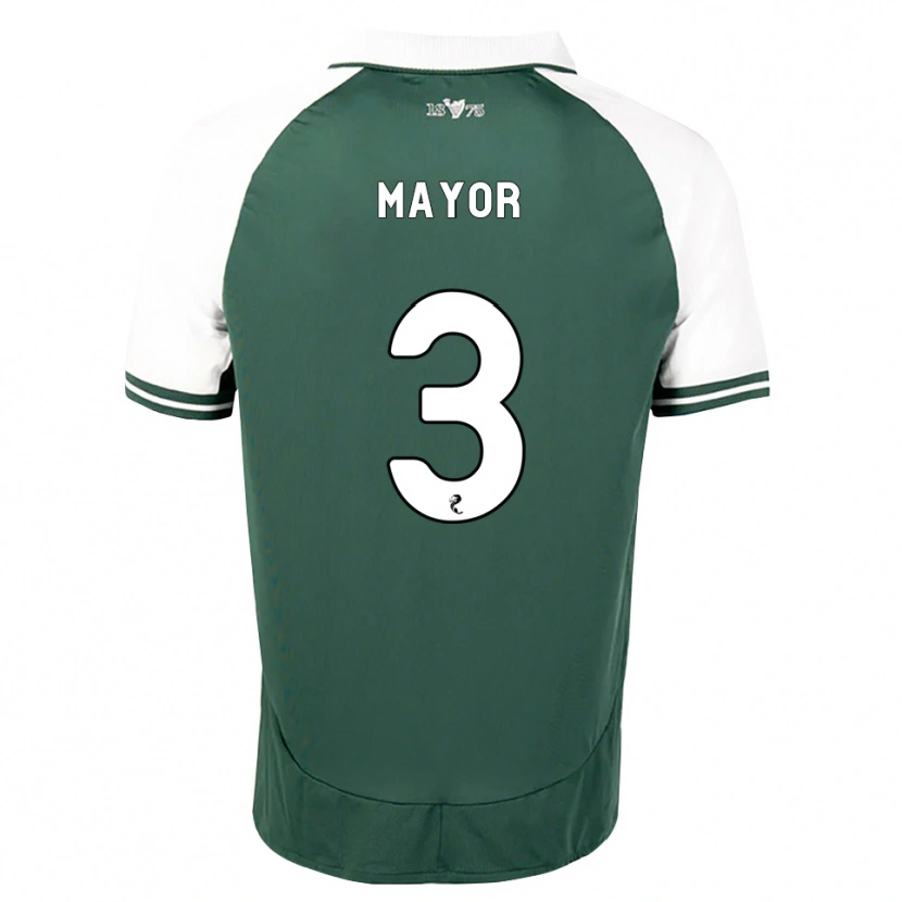 Danxen Heren Adam Mayor #3 Zeegroen Wit Thuisshirt Thuistenue 2026/27 T-Shirt België