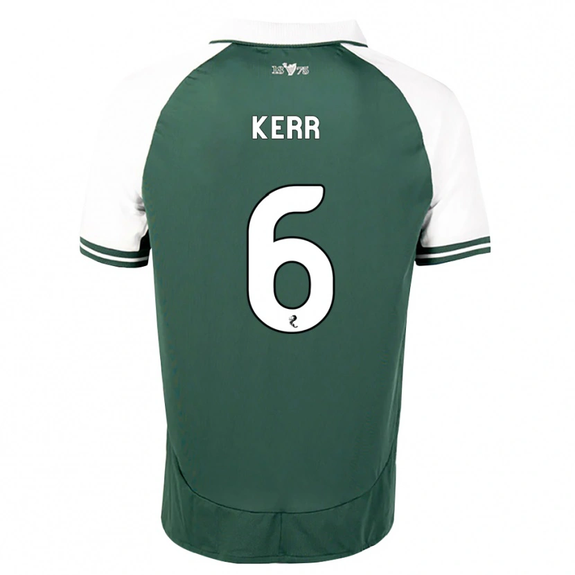 Danxen Heren Jason Kerr #6 Zeegroen Wit Thuisshirt Thuistenue 2026/27 T-Shirt België