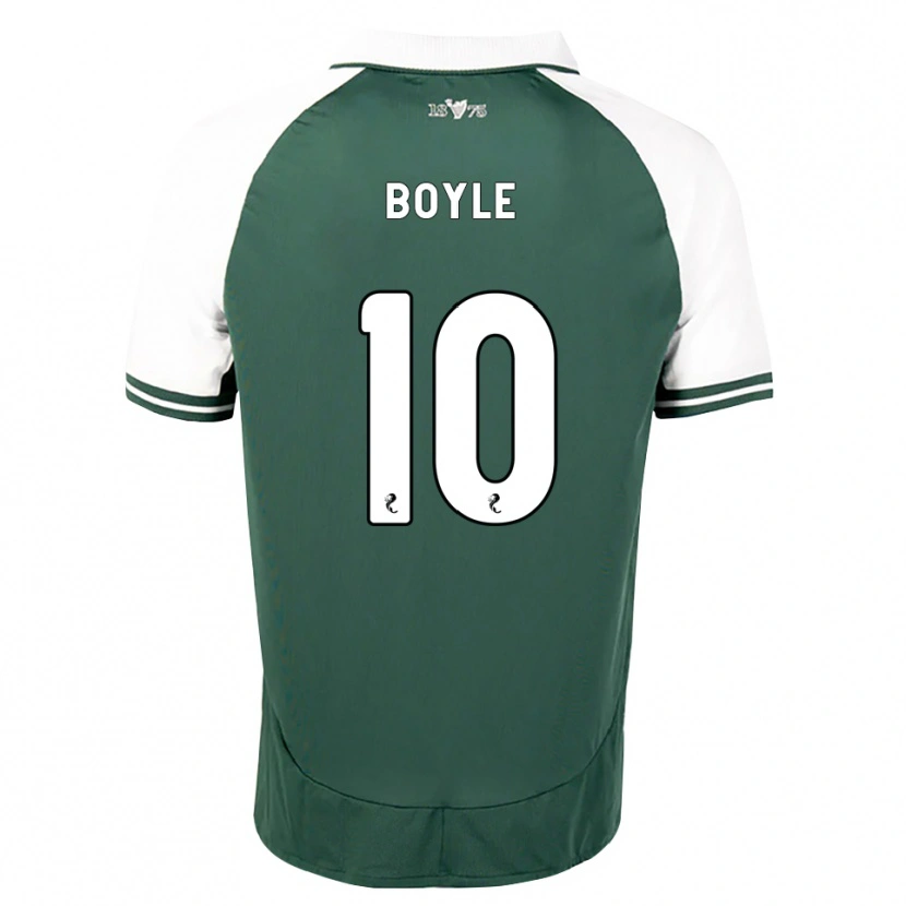 Danxen Heren Martin Boyle #10 Zeegroen Wit Thuisshirt Thuistenue 2026/27 T-Shirt België