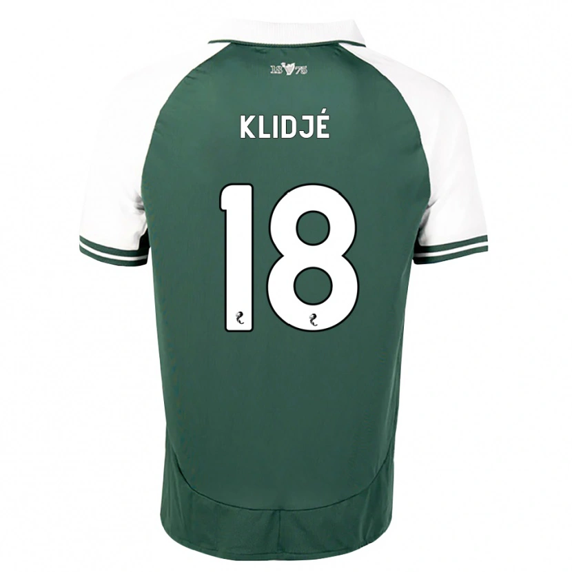 Danxen Heren Thibault Klidjé #18 Zeegroen Wit Thuisshirt Thuistenue 2026/27 T-Shirt België