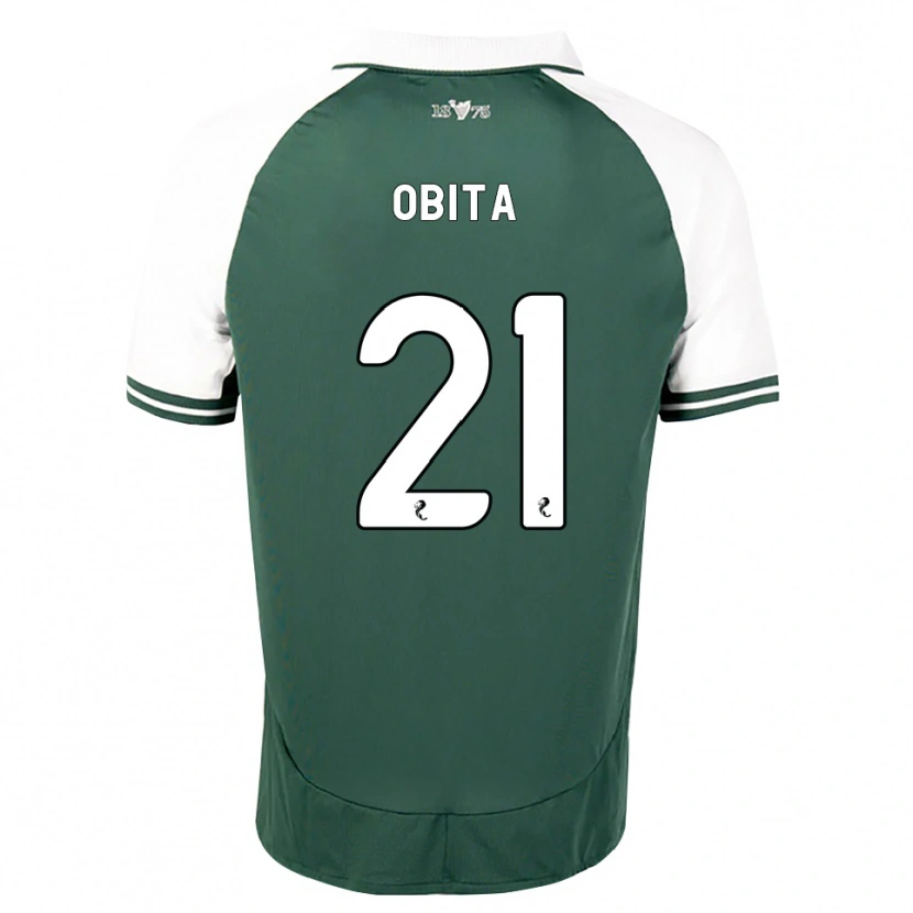 Danxen Heren Jordan Obita #21 Zeegroen Wit Thuisshirt Thuistenue 2026/27 T-Shirt België