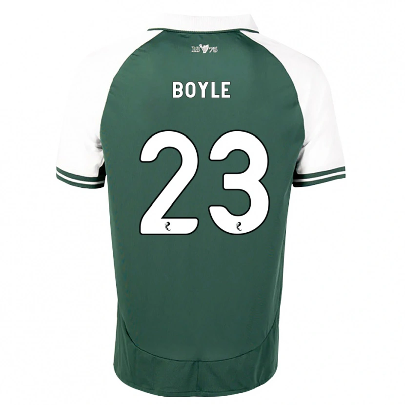 Danxen Heren Rachael Boyle #23 Zeegroen Wit Thuisshirt Thuistenue 2026/27 T-Shirt België