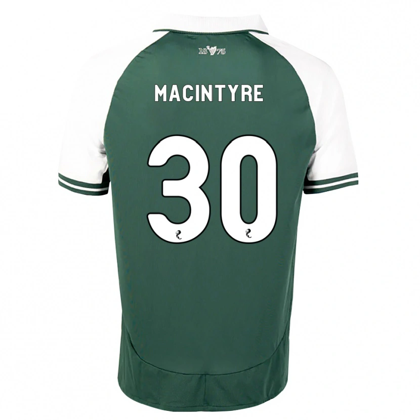 Danxen Heren Jacob Macintyre #30 Zeegroen Wit Thuisshirt Thuistenue 2026/27 T-Shirt België