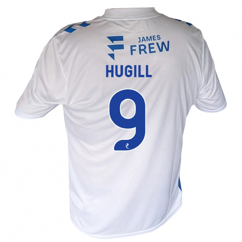 Danxen Heren Joe Hugill #9 Koningsblauw Wit Thuisshirt Thuistenue 2026/27 T-Shirt België