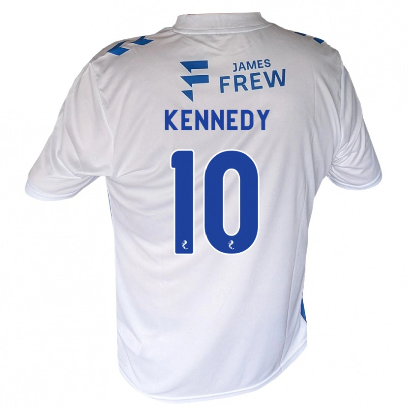 Danxen Heren Matty Kennedy #10 Koningsblauw Wit Thuisshirt Thuistenue 2026/27 T-Shirt België