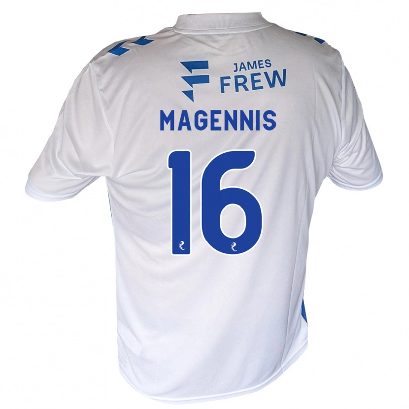 Danxen Heren Kyle Magennis #16 Koningsblauw Wit Thuisshirt Thuistenue 2026/27 T-Shirt België