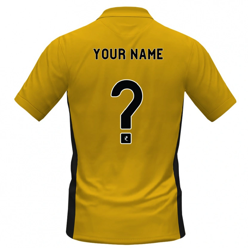 Danxen Heren Uw Naam #0 Oranje Zwart Thuisshirt Thuistenue 2026/27 T-Shirt België