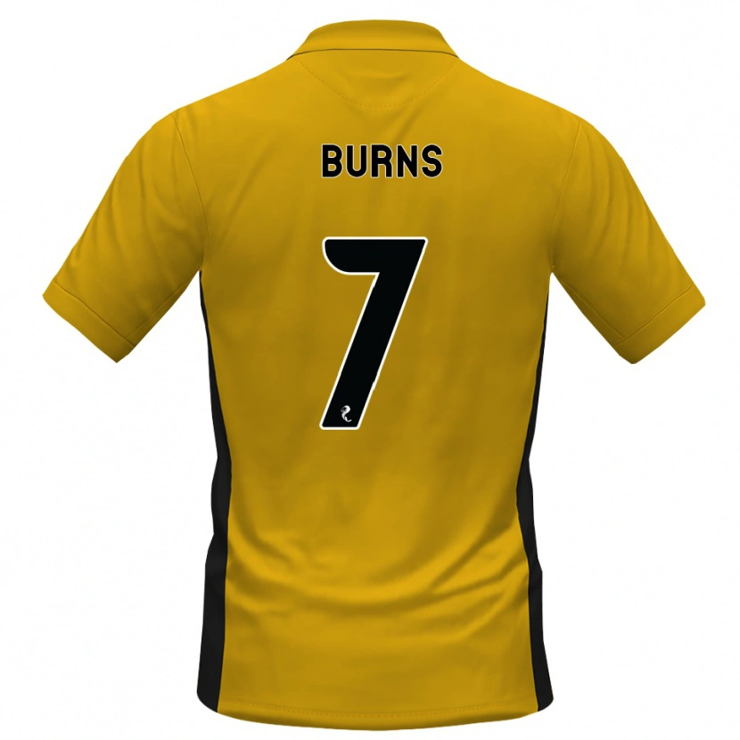 Danxen Heren Erin Burns #7 Oranje Zwart Thuisshirt Thuistenue 2026/27 T-Shirt België