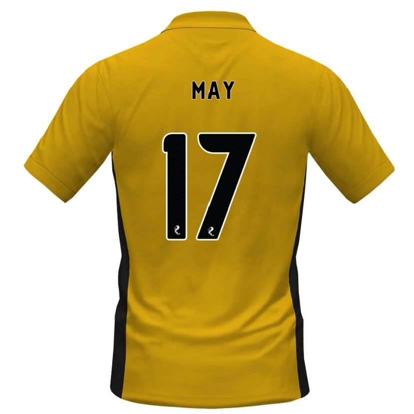 Danxen Heren Stevie May #17 Oranje Zwart Thuisshirt Thuistenue 2026/27 T-Shirt België