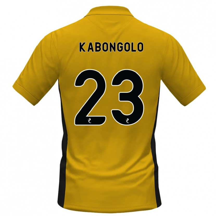 Danxen Heren Brooklyn Kabongolo #23 Oranje Zwart Thuisshirt Thuistenue 2026/27 T-Shirt België