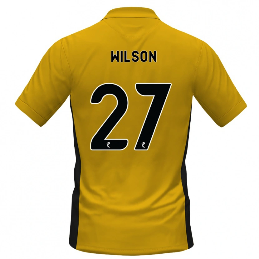 Danxen Heren Danny Wilson #27 Oranje Zwart Thuisshirt Thuistenue 2026/27 T-Shirt België
