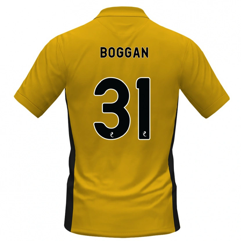 Danxen Heren Joe Boggan #31 Oranje Zwart Thuisshirt Thuistenue 2026/27 T-Shirt België