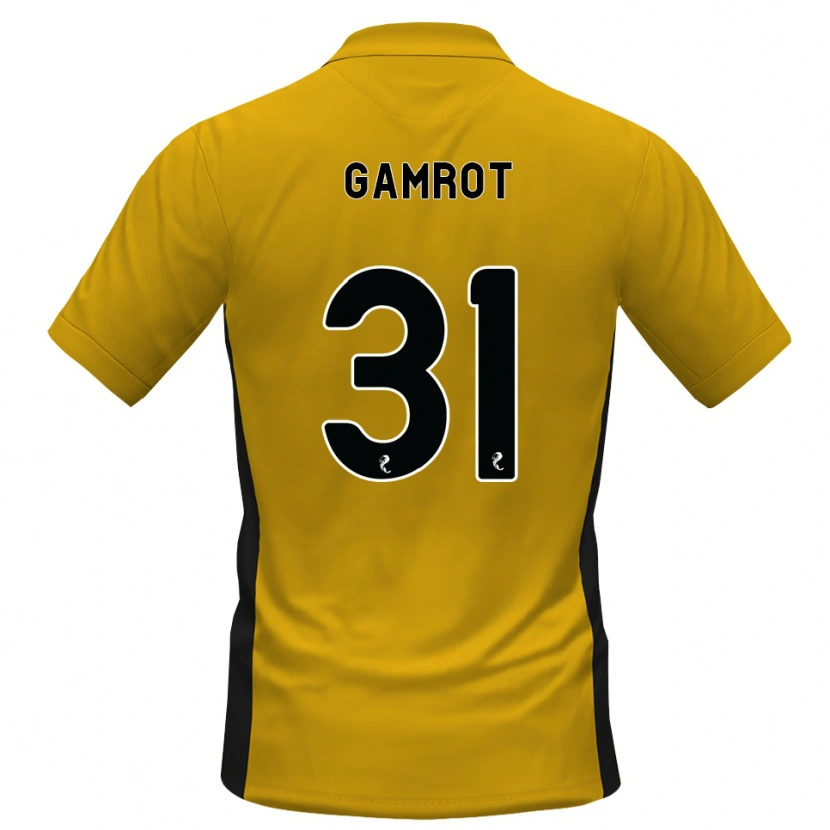 Danxen Heren Schenai Gamrot #31 Oranje Zwart Thuisshirt Thuistenue 2026/27 T-Shirt België