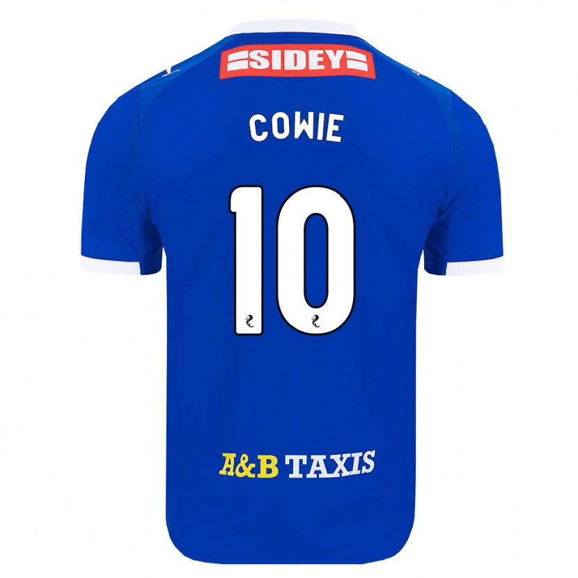 Danxen Heren Ellie-May Cowie #10 Blauw Rood Geel Thuisshirt Thuistenue 2026/27 T-Shirt België