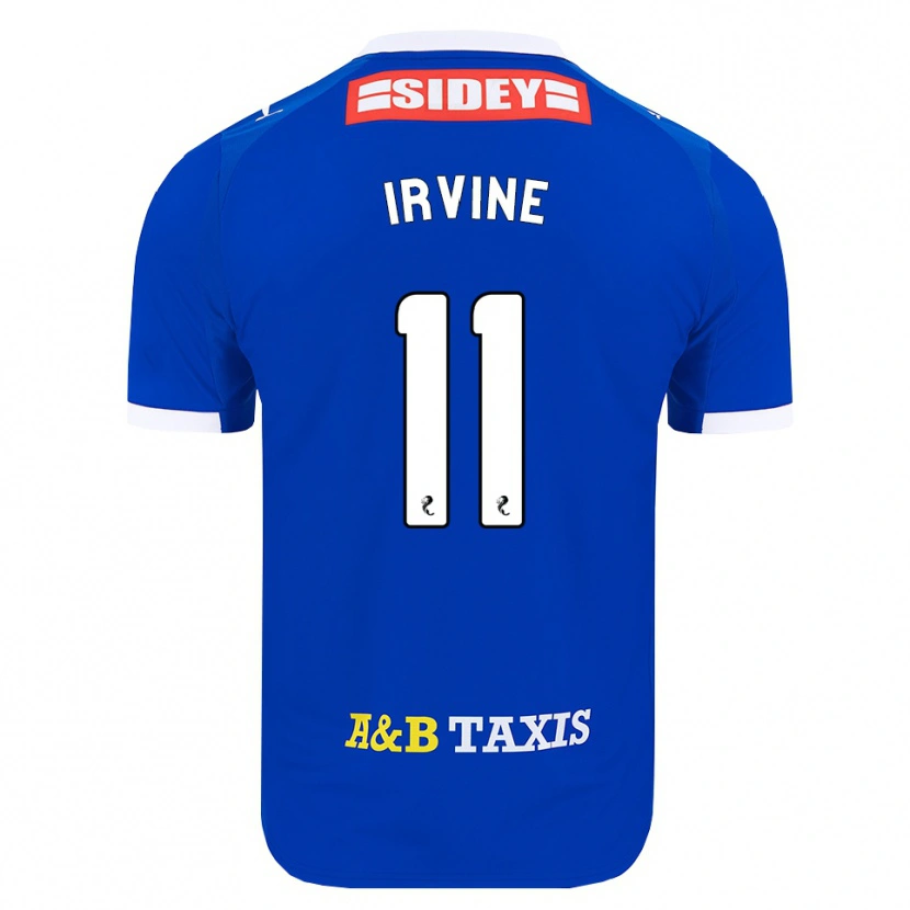 Danxen Heren Niamh Irvine #11 Blauw Rood Geel Thuisshirt Thuistenue 2026/27 T-Shirt België