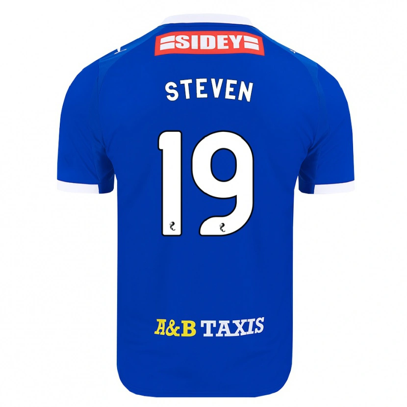 Danxen Heren Taylor Steven #19 Blauw Rood Geel Thuisshirt Thuistenue 2026/27 T-Shirt België