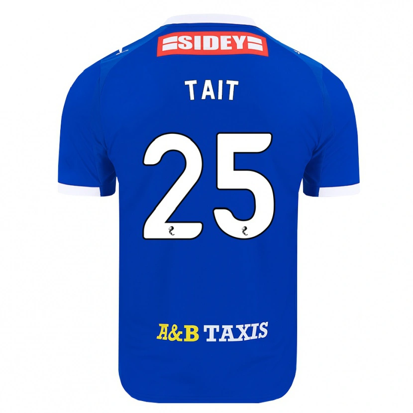 Danxen Heren Macaulay Tait #25 Blauw Rood Geel Thuisshirt Thuistenue 2026/27 T-Shirt België