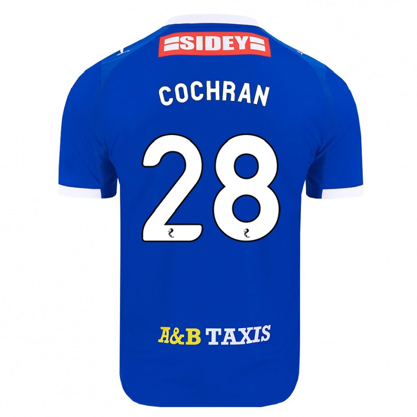 Danxen Heren Bobby Cochran #28 Blauw Rood Geel Thuisshirt Thuistenue 2026/27 T-Shirt België