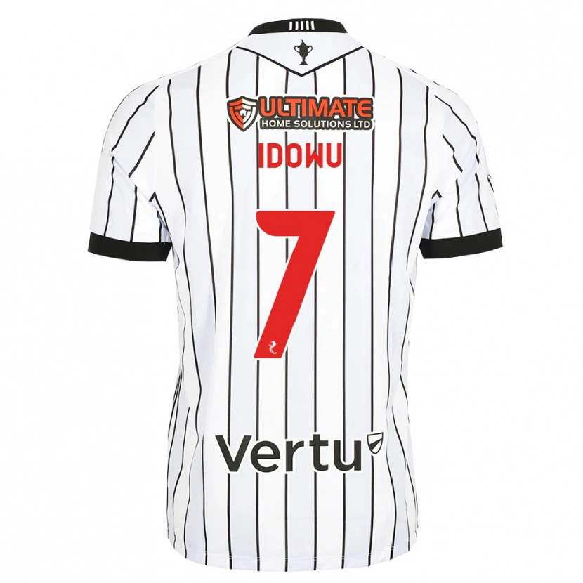 Danxen Heren Roland Idowu #7 Wit Zwart Rood Thuisshirt Thuistenue 2026/27 T-Shirt België