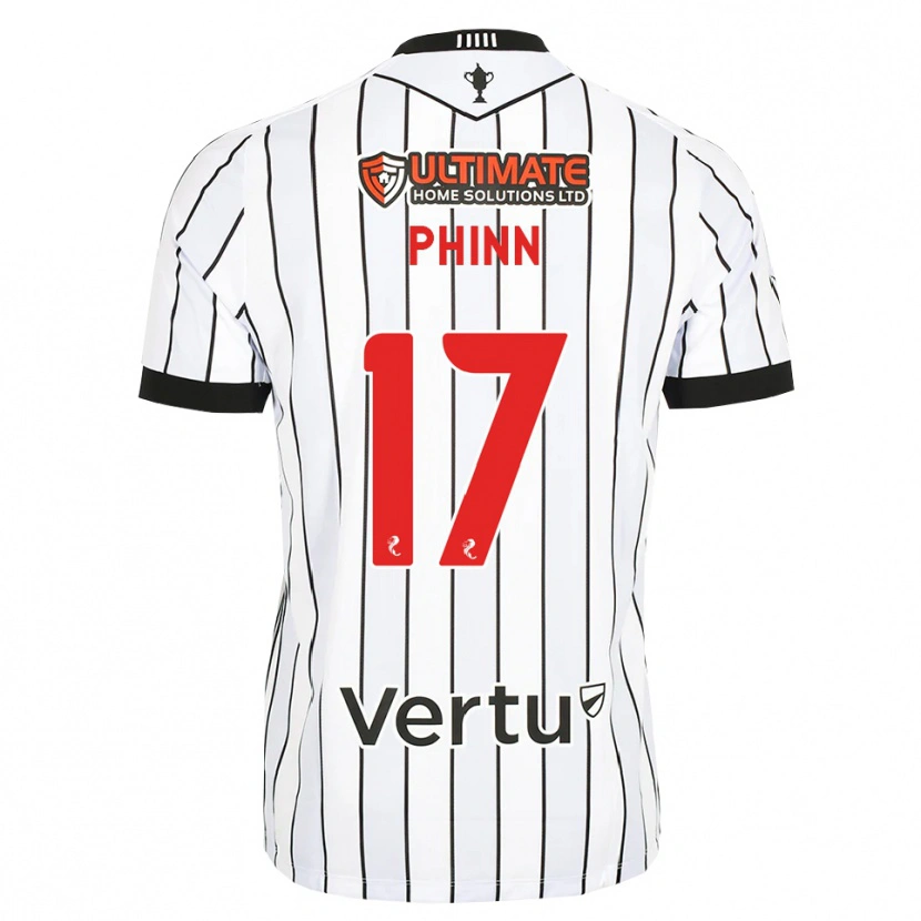 Danxen Heren Shaun Phinn #17 Wit Zwart Rood Thuisshirt Thuistenue 2026/27 T-Shirt België