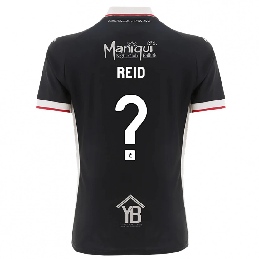 Danxen Heren Hannah Reid #0 Zwart Wit Rood Thuisshirt Thuistenue 2026/27 T-Shirt België