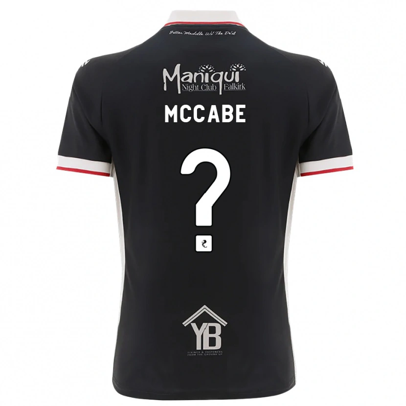 Danxen Heren Karen Mccabe #0 Zwart Wit Rood Thuisshirt Thuistenue 2026/27 T-Shirt België