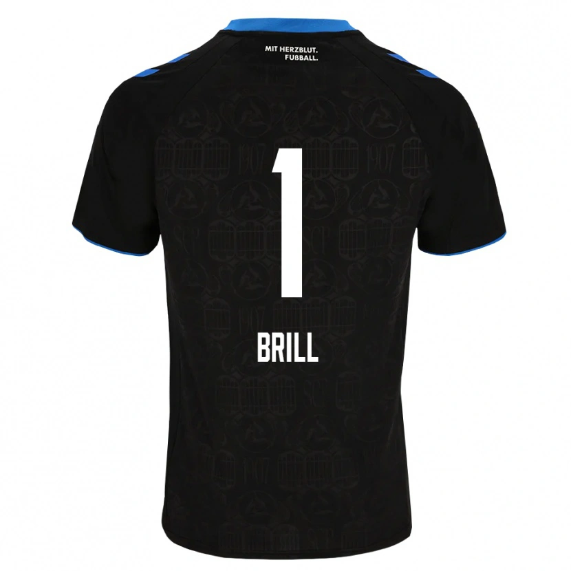 Danxen Heren Moritz Brill #1 Zwart Wit Rood Thuisshirt Thuistenue 2026/27 T-Shirt België